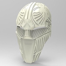 maschera accolito 3d 3dmodel 3dprint stampabile capi abbigliamento festa moda cg 3d print model - Mito3D