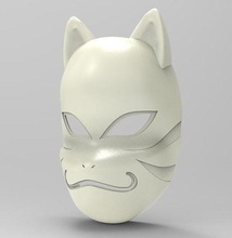maschera kakashi 3d 3dmodel 3dprint stampabile capi abbigliamento festa moda cg 3d print model - Mito3D