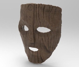 maschera loki 3d 3dmodel 3dprint stampabile capi abbigliamento festa moda cg 3d print model - Mito3D