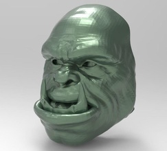 masque orc 3d 3dmodel cg Jeu Vêtements visage 3dprint imprimable stl mode 3d print model - Mito3D
