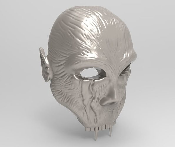 maschera raziel 3d 3dmodel 3dprint stampabile stl capi abbigliamento cg festa moda viso 3D print model - Mito3D