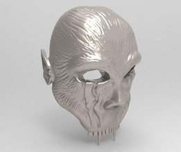 Maske raziel 3d 3dmodel 3dprint druckbar stl Kleidung cg Party Mode Gesicht 3d print model - Mito3D