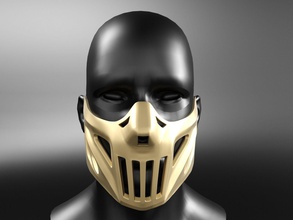 mask hannibal concept dr anonymous plastic dark symbol printed keisy man games toys warrior war armor armour knight 3d print model - Mito3D