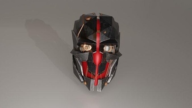 mask korvo attano dishonored 2 toy games people game toys 3d print model - Mito3D