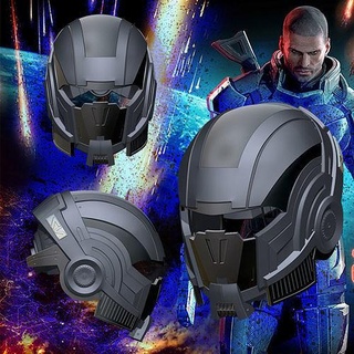 massa effetto n7 casco armatura maschera carattere sci fi cosplay scifi militare Fai cavaliere arte Giochi giocattoli Accessori costume gioco 3d print model - Mito3D
