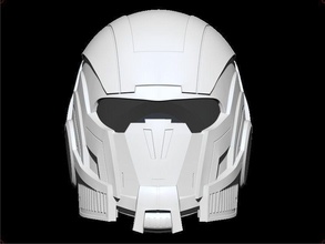 massa n7 capacete braço bandeira espaço cosplay airsoft 3dshophelmet jogos brinquedos acessórios guerreiro cavaleiro armaduras guerra 3d print model - Mito3D