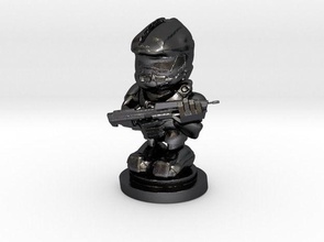 master chief figurine makerschallenge halo masterchief covenant spartan game character robot toy characters games toys scifi fiction 3d print model - Mito3D