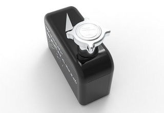 Maître mécanicien 100ml conceptuel parfum conception verre raser homme cosmétique mode 3d print model - Mito3D