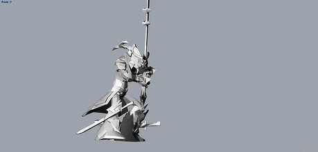 masteryi gioco lega leggende stadio campione zelda Stampa scultura giocattoli arte armatura Giochi Accessori animazione League of Legends fantasia carattere 3d print model - Mito3D