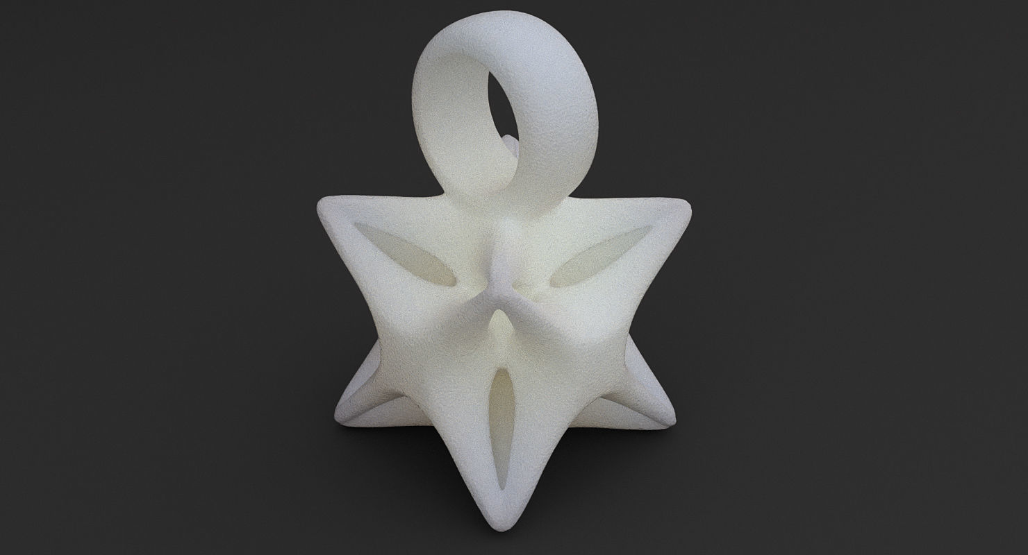 math object 0061 mathematical design pendant geometric abstract printed shape 3d print model printable necklace art jewelry pendants 3D print model - Mito3D