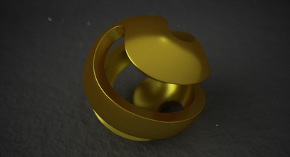 matemáticas objeto 0089 hélice luxódromo esférico giro esfera forma matemático mathart geométrico espiral retorcido imprimible 3dprint arte 3d print model - Mito3D