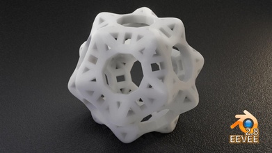 matematica oggetto 104 geometrico design geometria artistico arte matematico forme astratto stampato stampa 3d stl miscelatore 3dsmax 3d print model - Mito3D