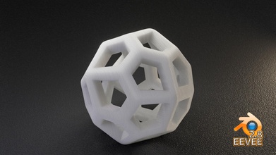 math object 106 geometry design shape geometric polyhedron scifi printed printable 3d printing mathematical geometrical mathart art blender 3dsmax vray vraynext eevee stl 3d print model - Mito3D
