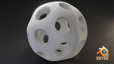 matemática objeto 107 arte esfera voronoi projeto geométrico matemático escultura impresso imprimível stl 3d impressão mathart liquidificador 3dsmax vray vraynext eevee obj 3d print model - Mito3D