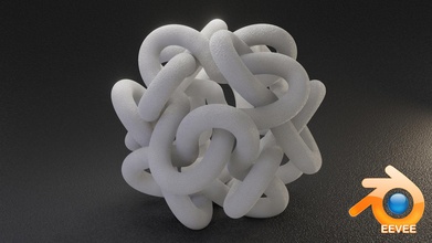 math object 113 art design mathematical mathart geometric geometry geometrical knots polylink blender 3dsmax stl printable printing 3dprint 3d print model 3d print model - Mito3D
