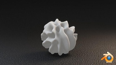math object 123 mathematical geometric shape art sculpture printable 3d printing print design abstract blender b3d stl eevee 3d print model - Mito3D