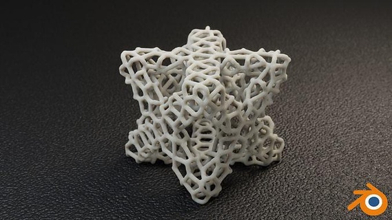 matemáticas objeto 140 escultura diseño forma Arte resumen geométrico voronoi moderno 3d impresión imprimible 3dprint licuadora 3dsmax eevee vray cuadrado matemático 3d print model - Mito3D