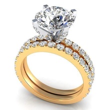 matt turawski Diamant Ring Juwel Engagement Hochzeit Schmuck Silber Gold engagem Mode Sterling Anhänger Halskette Schönheit Ohrringe Ringe 3d print model - Mito3D