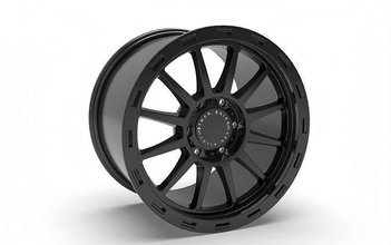 matte black w bolts rf rhino riot beadlock wheel american racing truck car hobby diy automotive 3d print model - Mito3D