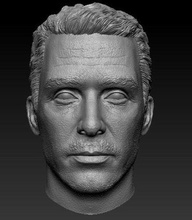 matthew mcconaughey portrait man face head sculpture games toys 3d print model - Mito3D