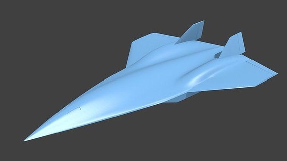 maverick sr-72 darkstar airplane aircraft flight military jet flying fighter air hobby diy 3d print model - Mito3D
