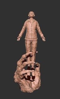 max mayfield per sempre cose strane sconosciuto theupsidedown arte sculture 3d print model - Mito3D