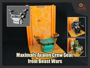 máximos axalon tripulación asiento transformadores bestia guerras reino juegos juguetes 3d print model - Mito3D