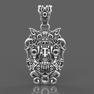 Mayas Anhänger Maya Reize Schmuck Indianer bas Linderung Medaillon Silber Kunst Juwel druckbar Juwelier Ring Ringe Design Dekoration 3d print model - Mito3D