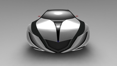 mazda concepto coche vehiculo auto automóvil superdeportivo deporte vehículo cupé arte deportes desaparecido combate tumbar velocidad 3d print model - Mito3D