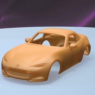 Mazda mx 5 miata 2016 imprimível carro corpo fenda escalextrico Tamiya rc miniz controle rastejante ninco Kyosho scx axial jogos brinquedos acessórios 3d print model - Mito3D
