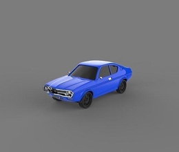 mazda rx4 car classic antique 1971 mazda rx2 616 capella sport  fastback coupe japan miniatures vehicles ford muscle car mustang wankel rx hobby diy hobby diy automotive