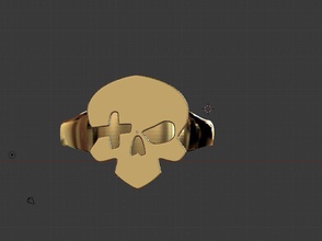 mccree ring Schmuck overwatch accesorie Mode gold Silber Luxus Ringe 3d print model - Mito3D