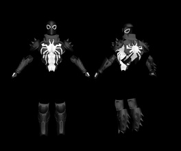 mcu veleno agente stampabile agentvenoma meraviglia cosplay oggetti scena 3dprint 3dmodel uomo ragno passatempo fai 3d print model - Mito3D