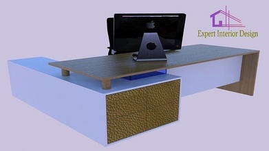md mesa diseño color madera chapa blanco mueble escritorio habitación silla interior horizontal comida negocio escritura mobiliario oficina tecnología ilustración bolígrafo casa 3d print model - Mito3D