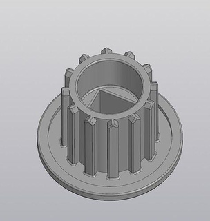 meat grinder gear machine food interior kitchen stl hobby diy mechanical parts 3d print model - Mito3D