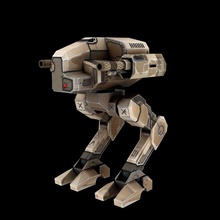 mech-robot star wars robot game poly mech mechanical bicyclechallenge games toys 3d print model - Mito3D