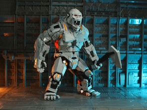 mecha kral kong robot godzilla mekagodzilla mechanikong kaiju oyunlar oyuncaklar 3d print model - Mito3D