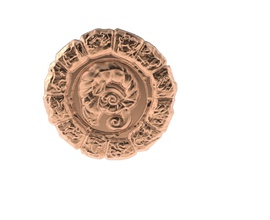 Medaille astro Widder Kunst sign Astrologie Horoskop zodiac astrologischen oroscopo glauben Zeichen Schicksal medallion logos Anzeichen 3d print model - Mito3D