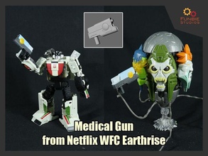 médical pistolet transformateurs Netflix wfc lever terre Quintesson Jeux jouets 3d print model - Mito3D