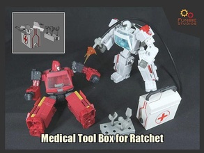 medical tool box transformers ratchet toolbox addons games toys 3d print model - Mito3D