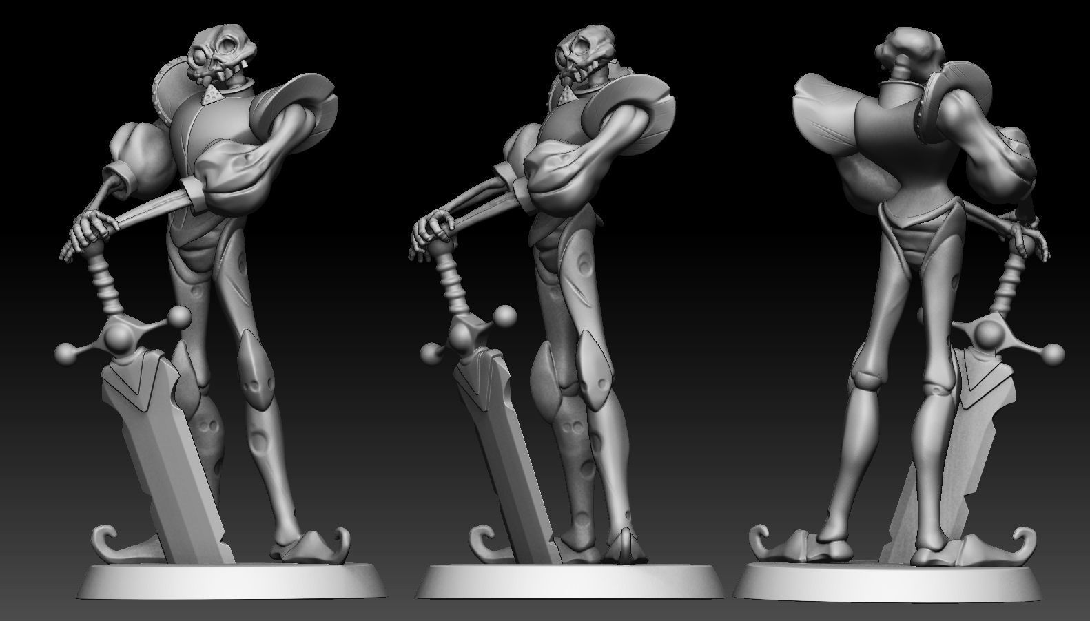 medievil admirador arte estátua sirdaniel playstation videogames figura estatuetas açao videogame esculpir zbrush vídeo jogos brinquedos 3D print model - Mito3D