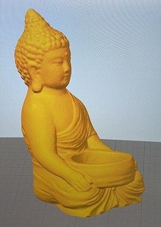 meditativo buddha mille dollari tempio tè luce calcolo calcestruzzo Casa arredamento 3d print model - Mito3D