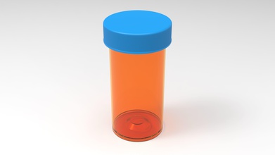 medkit small drug storage covid 19 orange pille flasche covid schutz coronavirus gesundheitswesen frontliner herausforderung innovation menschheit hilft welt retten hause bleiben covid19 soziale distanzierung wissenschaft arzneimittel medizin medikit heilen rezept ressourcen biologie 3d print model - Mito3D