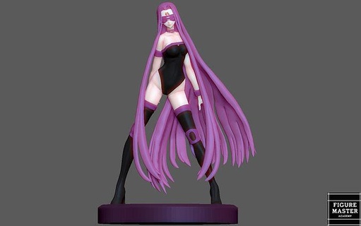 medusa fate stay night grand order girl anime animation 3d print art sculptures 3d print model - Mito3D