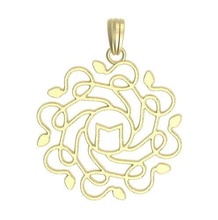 medusa gorgon pedant ornament pendant gold silver jewelry culture design style fashion asia europe rich lady woman women pendants print greek printed usa 3d print model - Mito3D