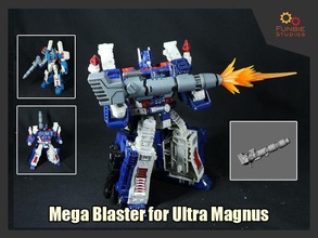 mega blaster transformer ultra magnus idw spiele spielzeuge 3d print model - Mito3D