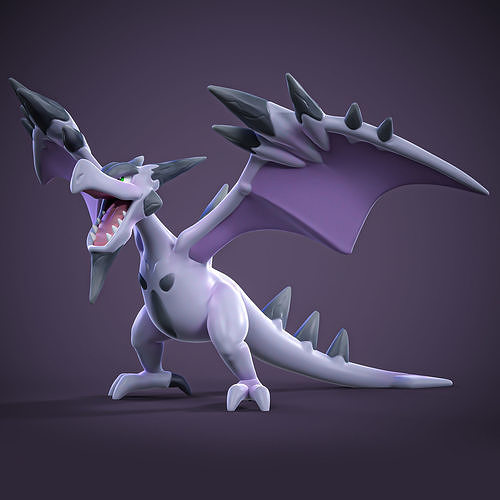 megaaerodactyl pokemon pokemongo pokemons eevee vaporeon jolteon flareon espeon umbreon leafeon galceon sylveon pikachu vulpix ninetales aerodactyl games toys 3D print model - Mito3D