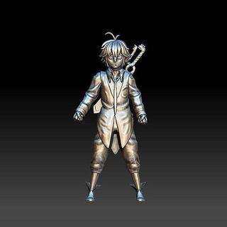 Meliodas tötlich Sünden Anime Charakter Manga Escanor Nanatsu Merlin König Klinge Waffe Kunst 3dprint 3dmodel 3ddesing Skulpturen 3d print model - Mito3D