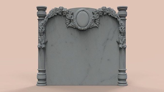 memorial tombstone cnc cnc tombstone memorial monument marble cncrelief stone dead tomb grave gravestone cemetery graveyard death headstone cnc tombstone cnc headstone cnc marble carve stl tombstone art sculptures  3d print model - Mito3D