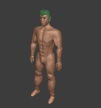 men base toys character modeling human male 3d sample basic foundation man fitness exercise games 3d print model - Mito3D